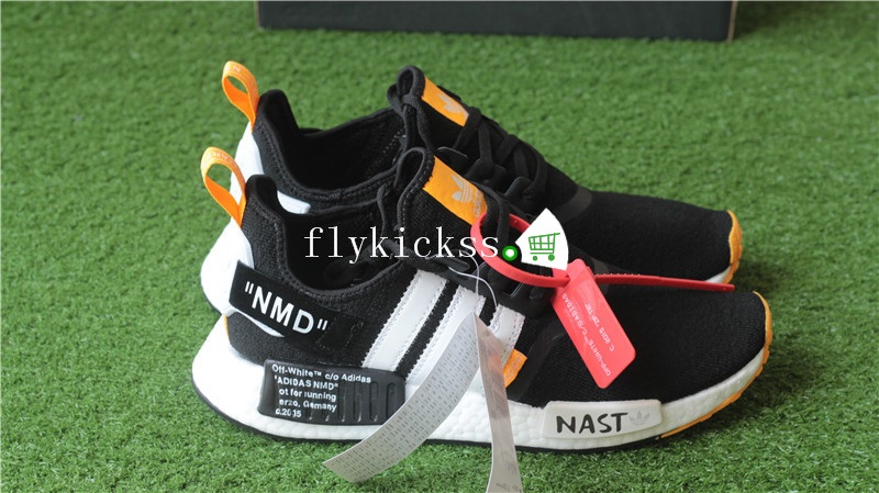 Off White x Adidas NMD XR1 PK Black BA8860